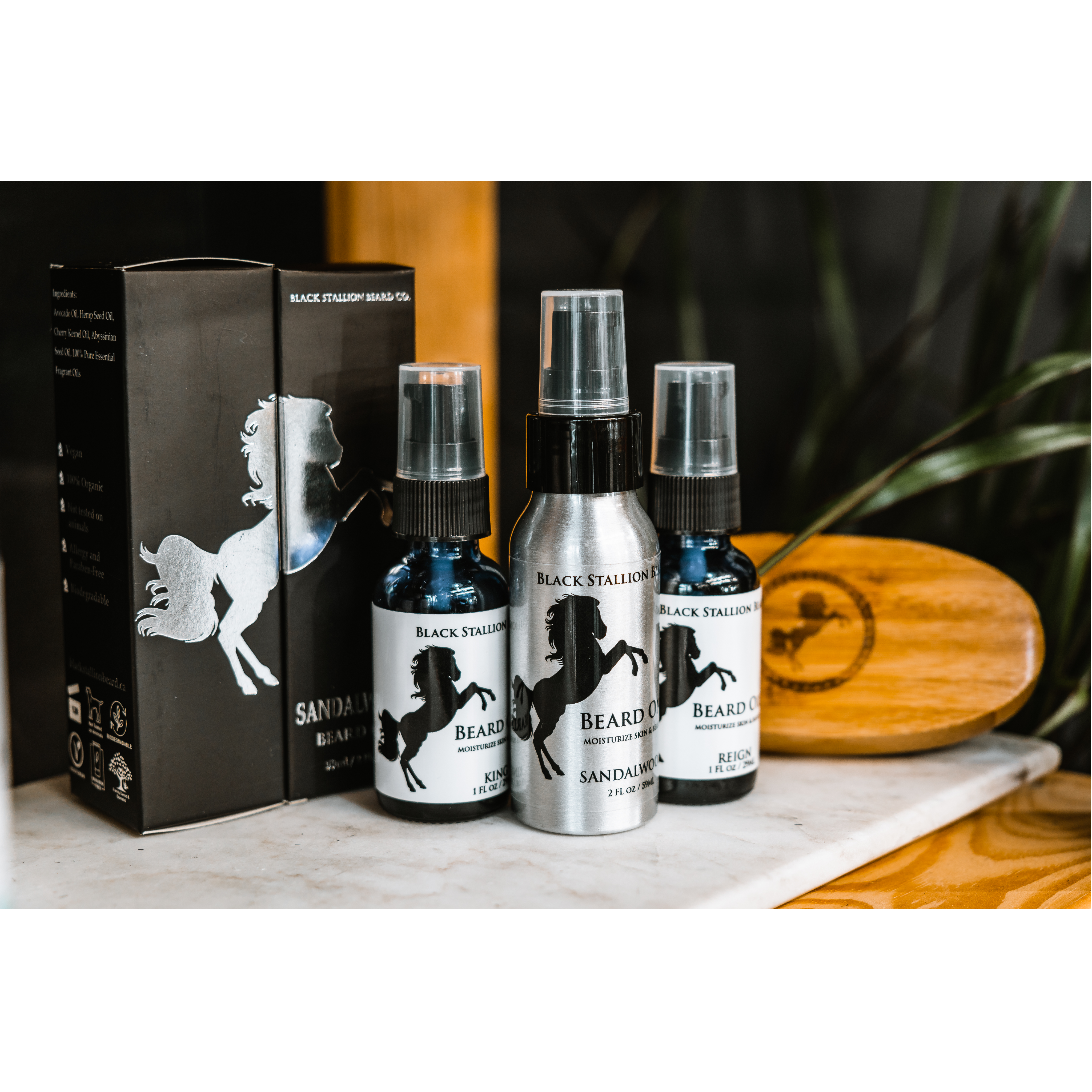 Luxury Beard Oil Collection | 3 Signature Blends